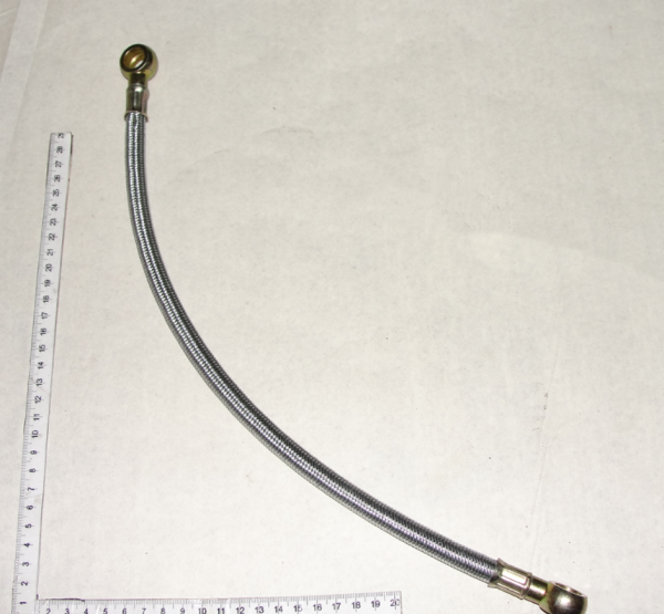 MTZ Trubka topl. 240-1104160-02 L400  (metal. oplet) (13284)