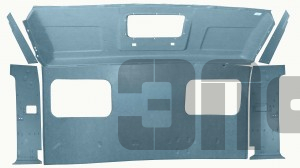 Обшивка кабины внутр.без спальн. высок.крыша 53205