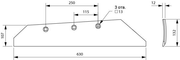 Лемех РЗЗ.П-01-710 (Светлоград) [преобразованный]