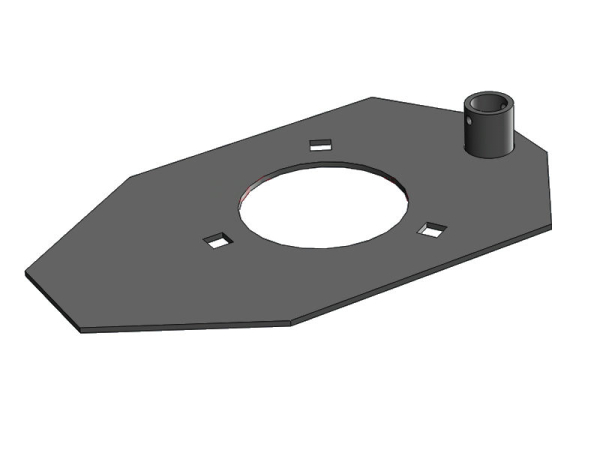 DON Plastina verhnei golovki zern. elevatora RSM-10.01.50.420A Rostselmash (463)