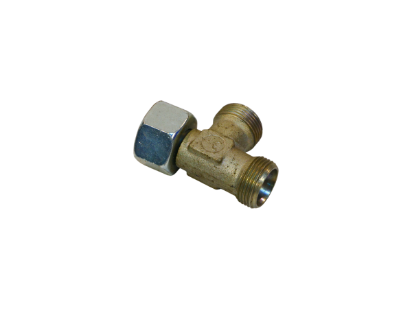 Переходник 272727 (тройник) с гайкой (М22х1,5-М22х1,5-М22х1,5) DKOL (ЕВРО)
