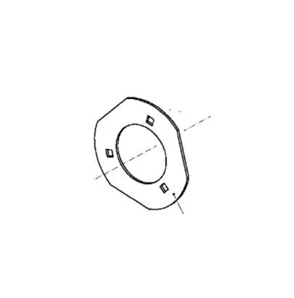 DON Flanec opori stryasa vala vedom 10.01.38.417 (15190)