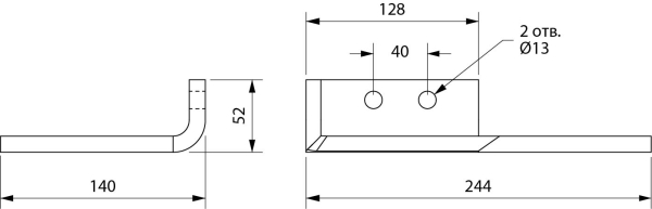 Крыло левое РЗЗ.24.06.120-01_1