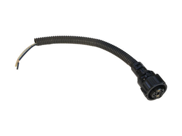 Колодка проводов соеденит.СЦБ-2 (байонет) с проводом прямая Ф5.3723.012 (2)