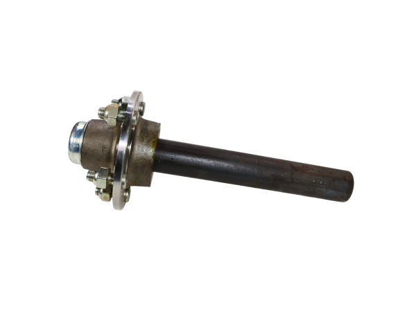 КБМ Полуось в сборе со ступицей (колесо опорное маленькое) (2)