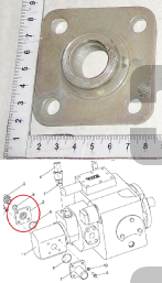 POLESE Flanec tandema nasosov KIL 0118661 (13763)