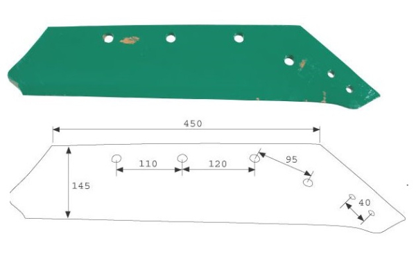 Bellota Lemeh pravii 1374-14D C.A. Kverneland Ispaniya (7490)