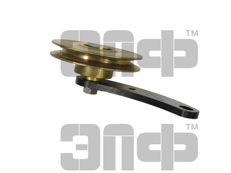 Ролик натяжной ремня компрессора МТЗ 1523 (с кронштейном) (МТЗ 1221) (1)