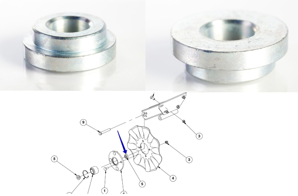 KINZE Perehodnik stupici koltera GD11677 (8472)