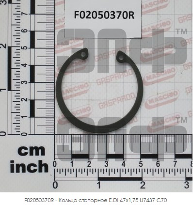 GASPARDO Kolco stopornoe 47h1,75 S70 F02050370 (7035)