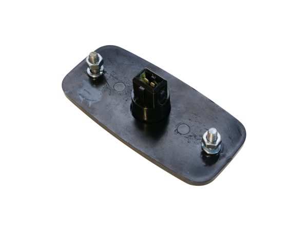 Фонарь габаритный ГФ 1.26 светодиодный оранжевый  (90мм между шпилек) (2)