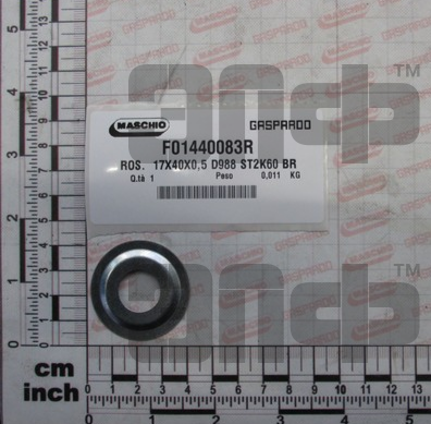 GASPARDO SHaiba 17X40X0,5 D988 F01440083 (8864)